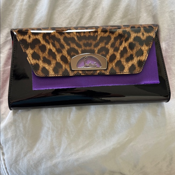 FULL SET CHRISTIAN LOUBOUTIN VERO DO DAT CLUTCH - Picture 6 of 10
